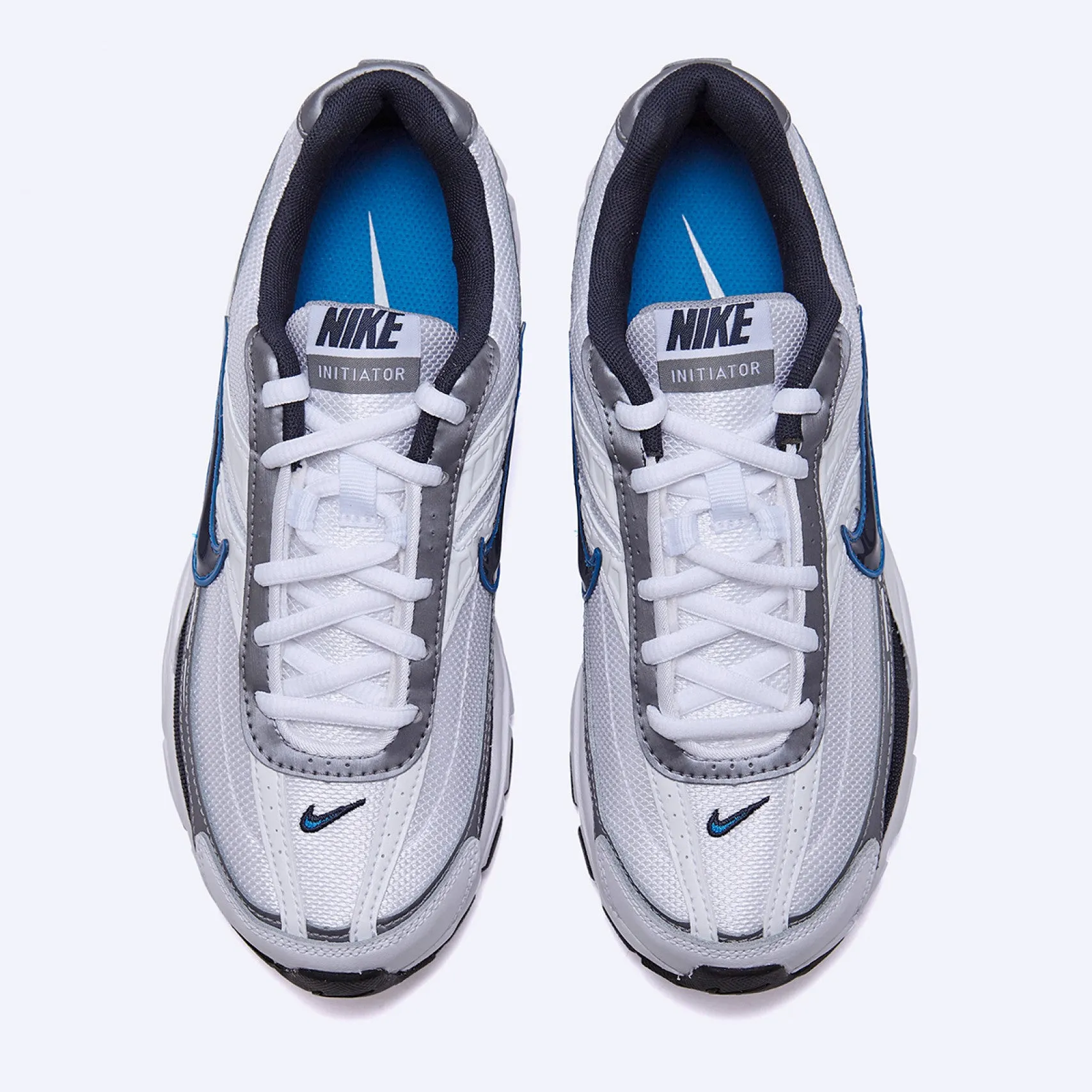 Nike Initiator Blanc Obsidienne Metallic Cool Grey Responsive Midsole Every Step