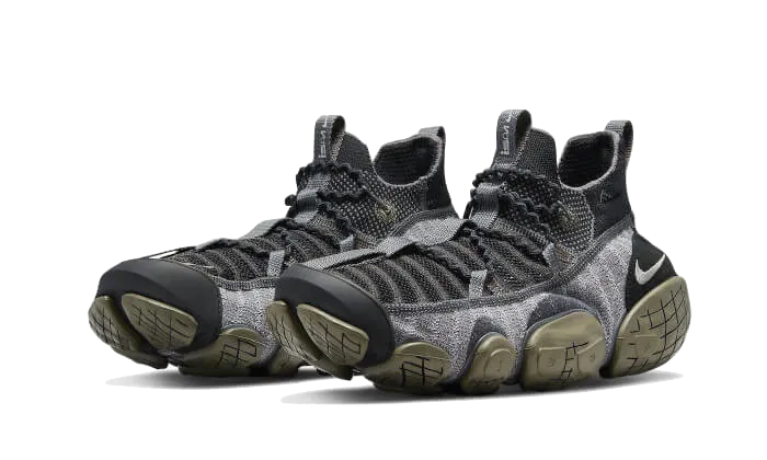 Nike ISPA Link Off Noir Limelight Superior support Reinforced Achilles Notch