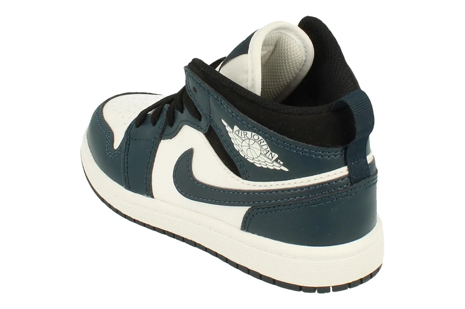 Nike Jordan 1 Mid PS Trainers 640734 411 sweat - management shoes Zero Drop Running