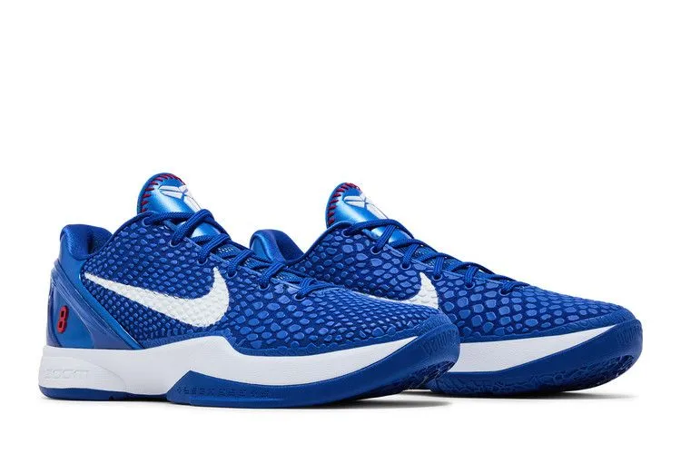 Shock Absorption Midsole Speed Friendly Nike Kobe 6 Protro Dodgers