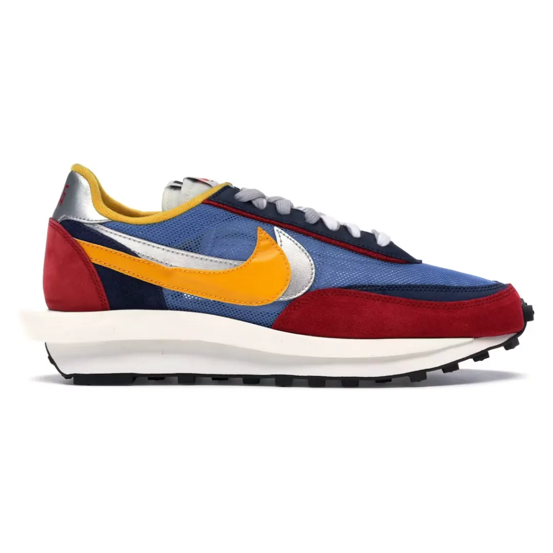 weight - conscious shoes Nike LD Waffle Sacai Blue Multi
