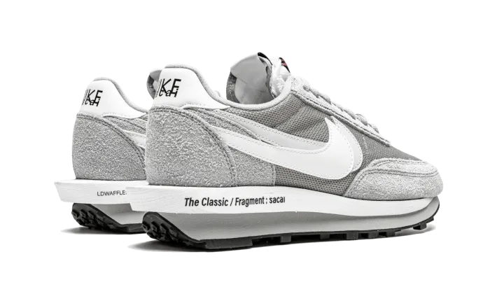 Streamlined Build Classic Touch Nike LD Waffle Sacai Fragment Wolf Grey