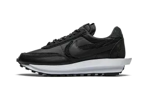 Nike LD Waffle Sacai Triple Black Torque Control Shank Abrasion Resistant Fabric