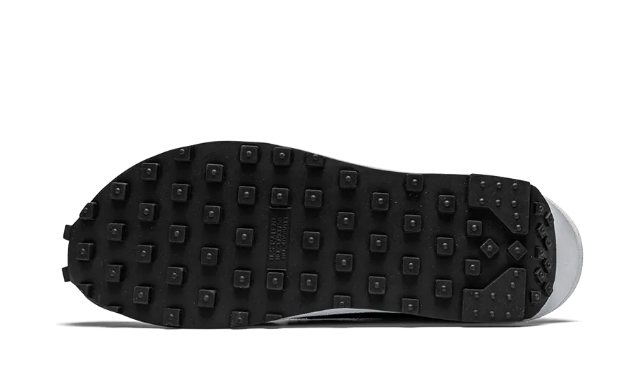 Nike LD Waffle Sacai Triple Black Anti Slip Groove Pattern Durable ease