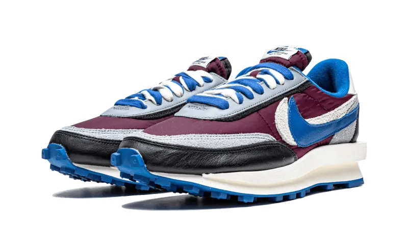 Nike LD Waffle Sacai Undercover Night Maroon Team Royal Neutral Stride Engineering