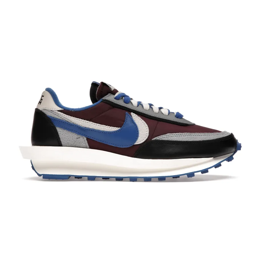celebrity - inspired Nike LDWaffle Sacai Undercover Night Maroon Team Royal