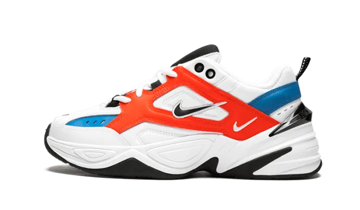 Nike M2K Tekno White Black Orange CushionedMidsole