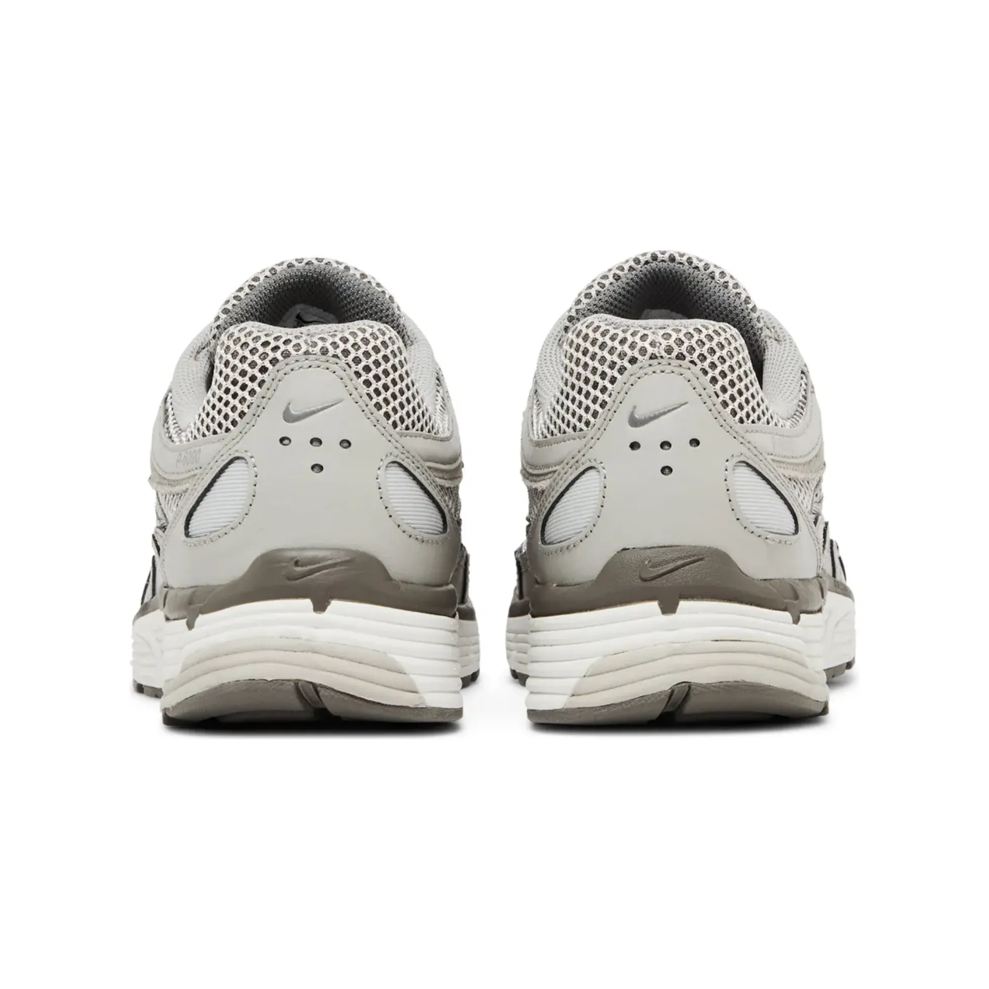 Nike P-6000 Light Iron Ore herringbone outsole shoes