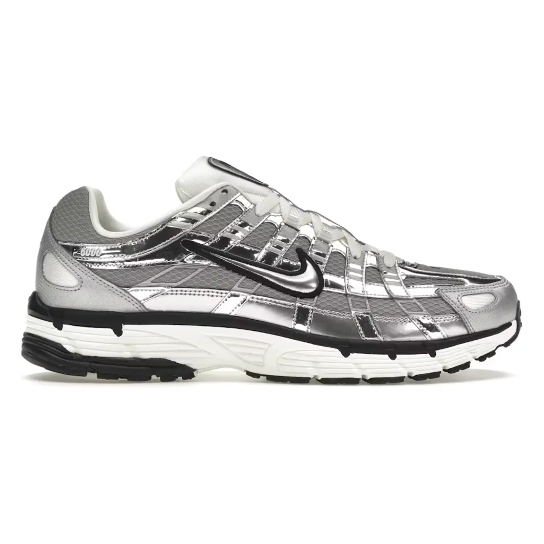 Nike P-6000 Metallic Silver pastel - colors Anatomical fit