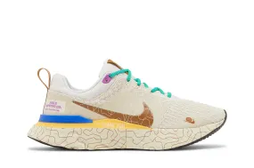 Retro Style Subtle Detail Nike React Infinity Run Flyknit 3 Premium 'Moving Company'