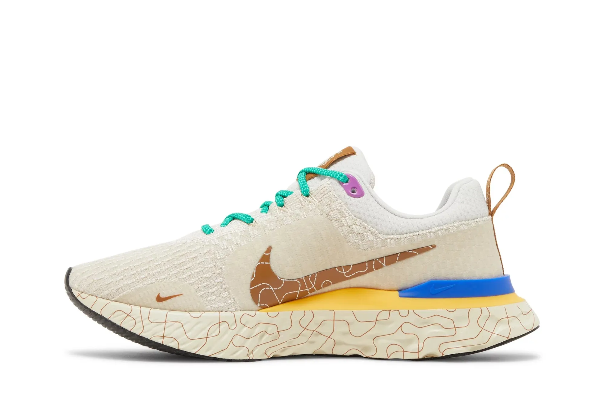 Vegan Leather Weekend Hikes Nike React Infinity Run Flyknit 3 Premium 'Moving Company'
