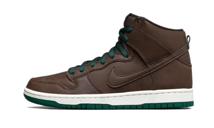 Nike SB Dunk High Baroque Brown (2021) Durable Upper Material Non Restrictive Toe Box