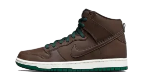 Nike SB Dunk High Baroque Brown (2021) Durable Upper Material Non Restrictive Toe Box
