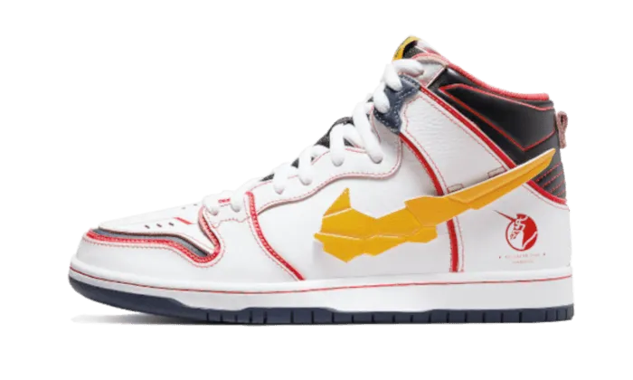 Nike SB Dunk High Gundam RX-0 Unicorn Comfortable Exercise
