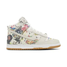 Nike SB Dunk High Supreme Rammellzee rugby shoes