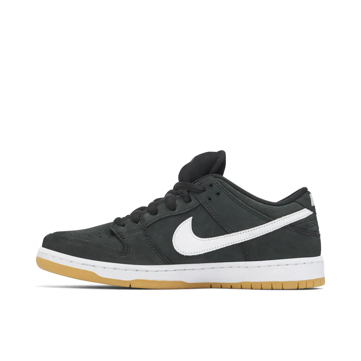 Nike SB Dunk Low Black Gum Narrow - toe - box