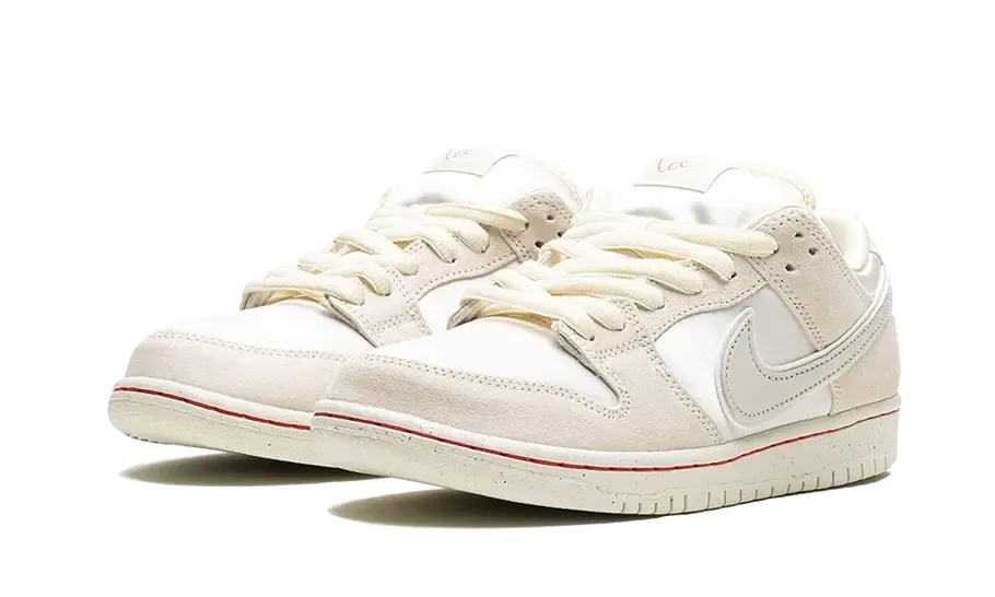 Seamless Upper Fabric Nike SB Dunk Low City Of Love Light Bone