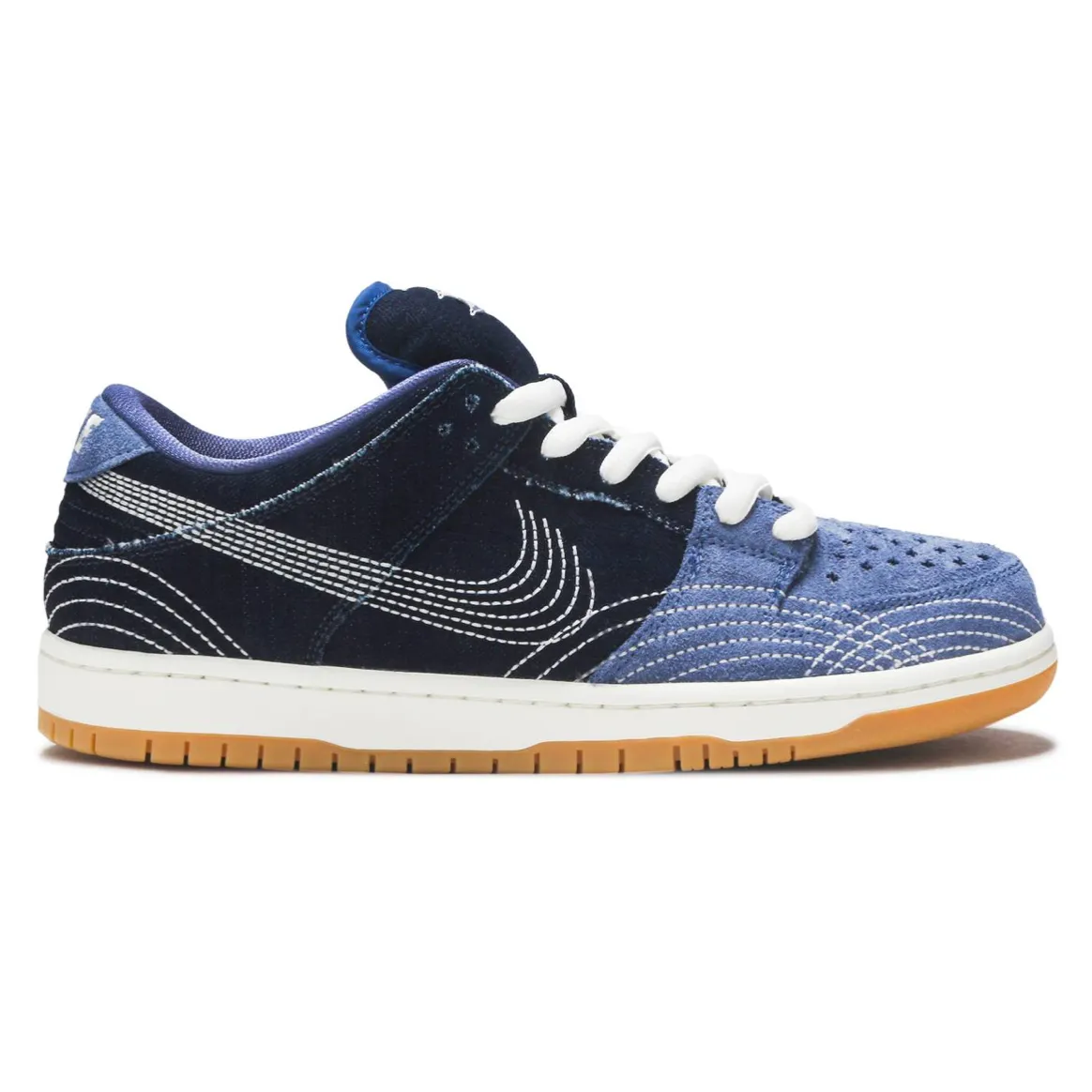 Nike SB Dunk Low Denim Sashiko comfortable wearing experience shoes