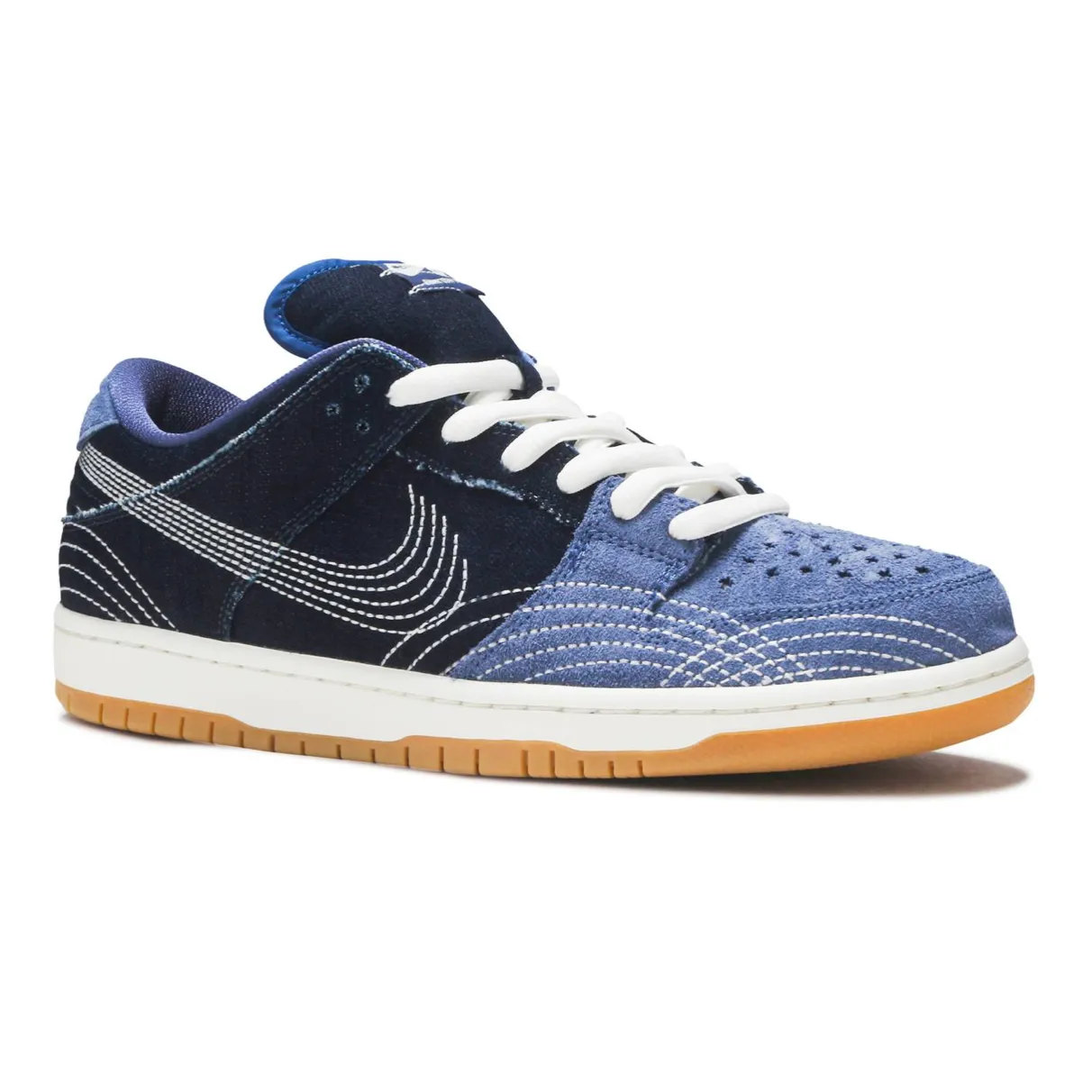 Nike SB Dunk Low Denim Sashiko Balance neutral running shoes