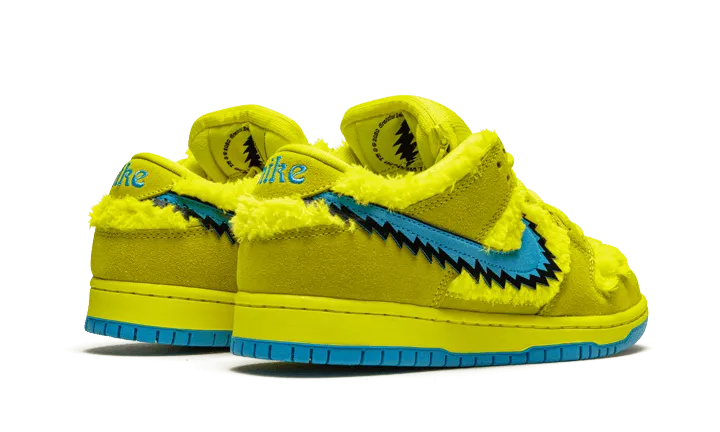 Streamlined Nike SB Dunk Low Grateful Dead Bears Yellow