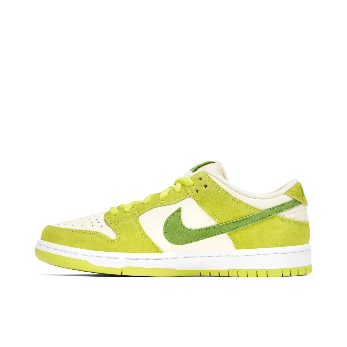 stability shoes splash - resistant shoes Nike SB Dunk Low Green Apple