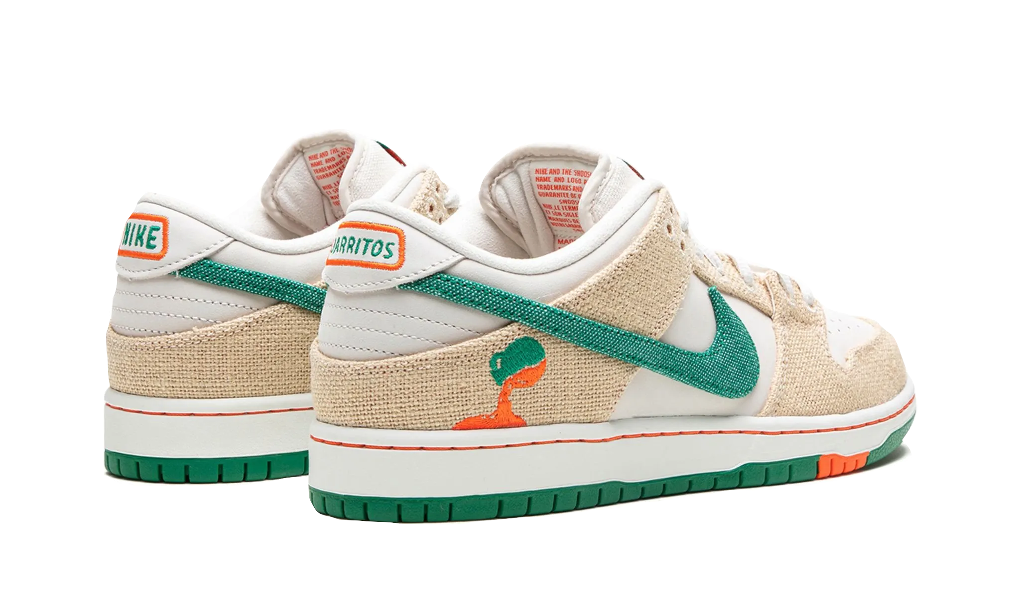 Heat Sealed Layers Nike SB Dunk Low Jarritos