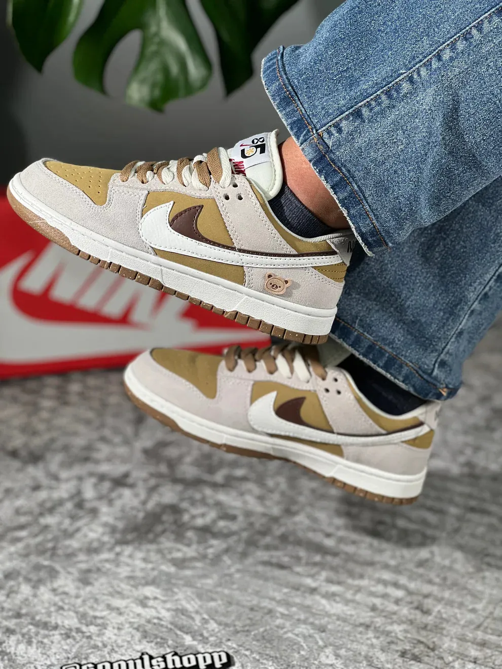 Dynamic response Nike Sb Dunk Low Milk Coffee