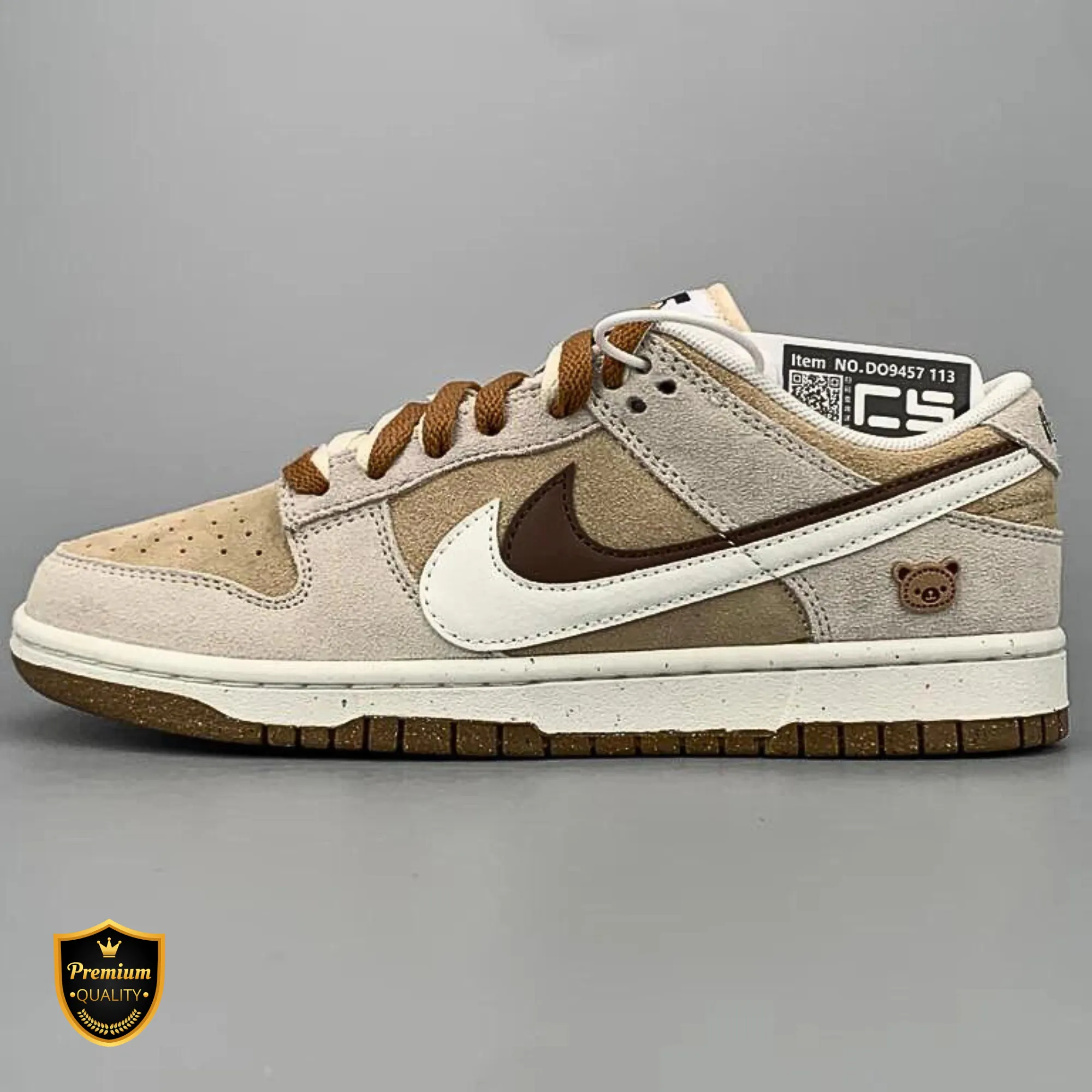 Nike Sb Dunk Low Milk Coffee Flexible Wear Impact-absorbing fit