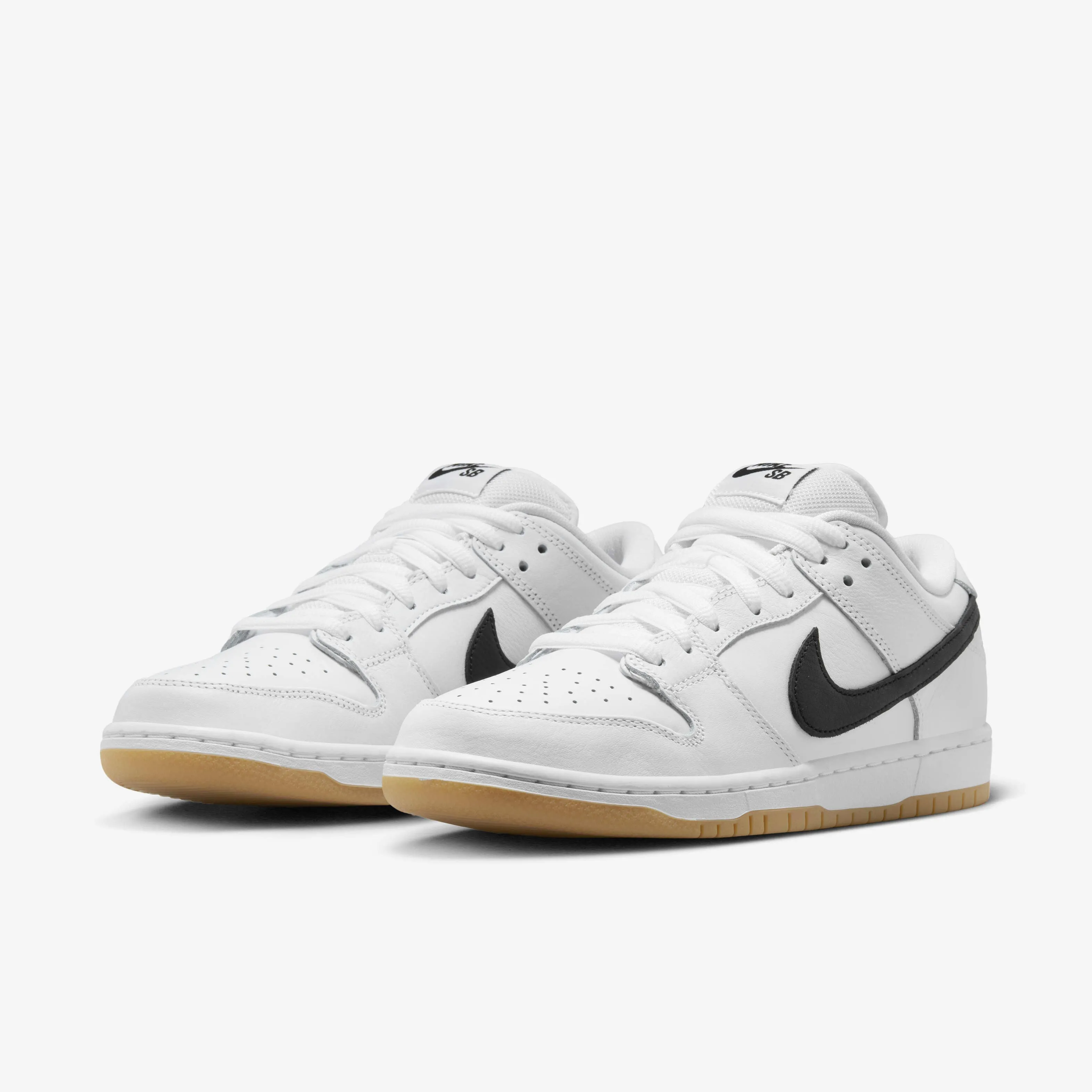 Nike SB Dunk Low Pro 'White Gum' Plush flexibility Street Use