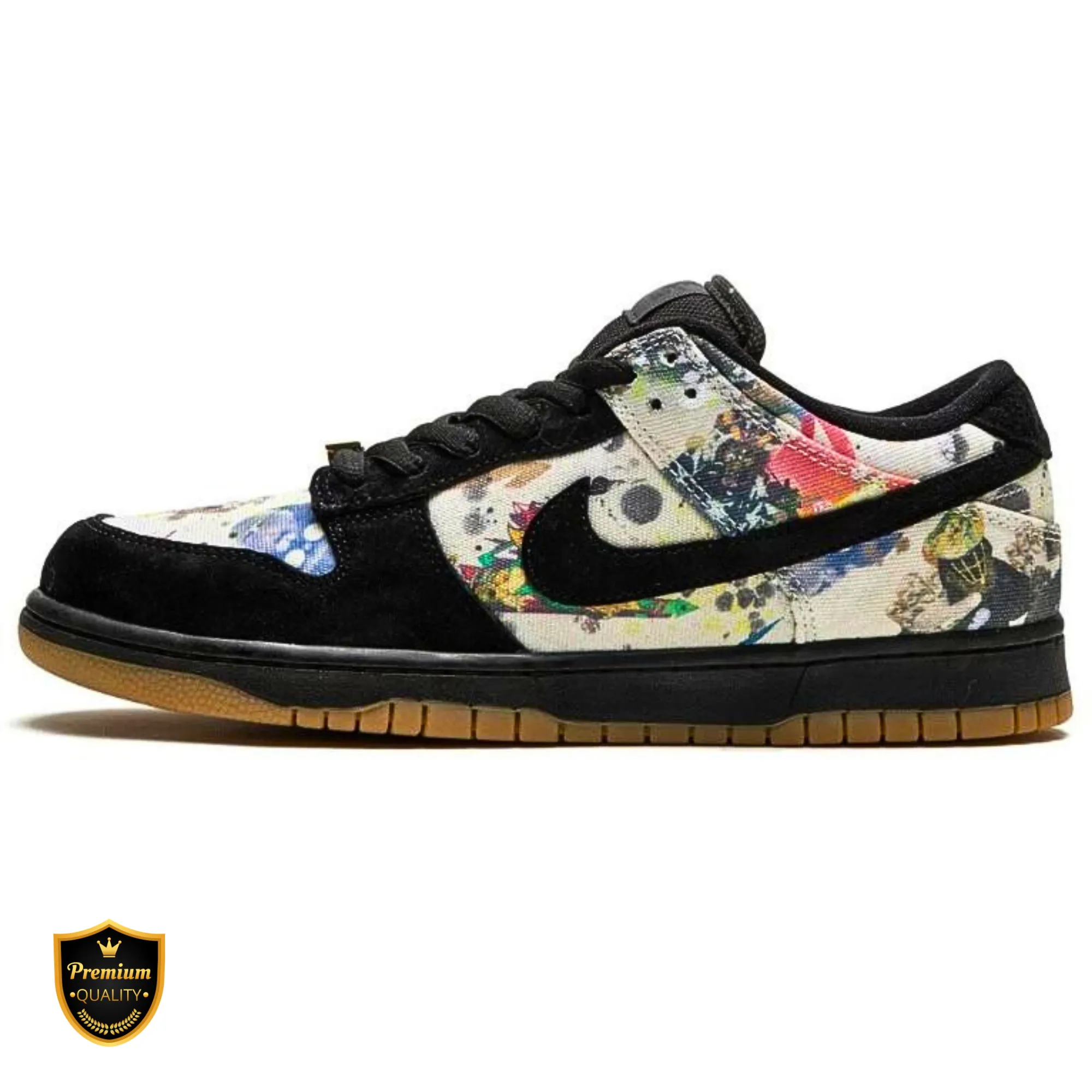 Push Forward All-weather chic Nike SB Dunk Low Supreme Rammellzee