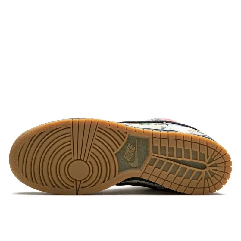 Nike SB Dunk Low Supreme Rammellzee Shock Dissipating Stacked Heel