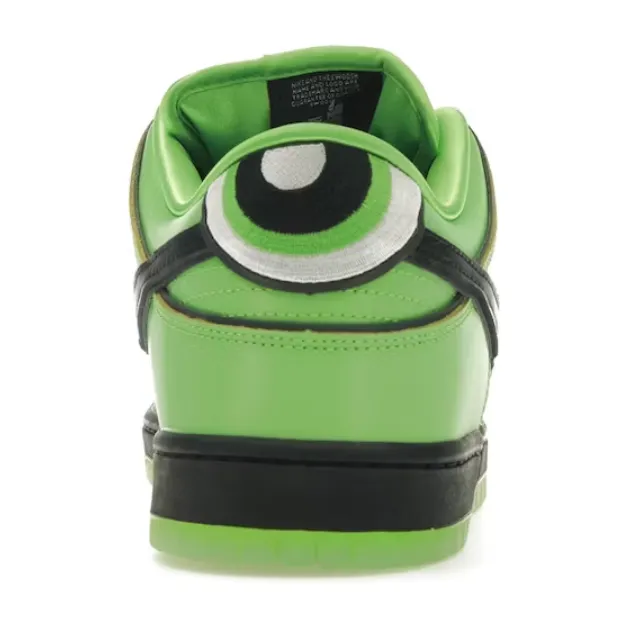 High Flexibility Summer Nike SB Dunk Low The Powerpuff Girls Buttercup