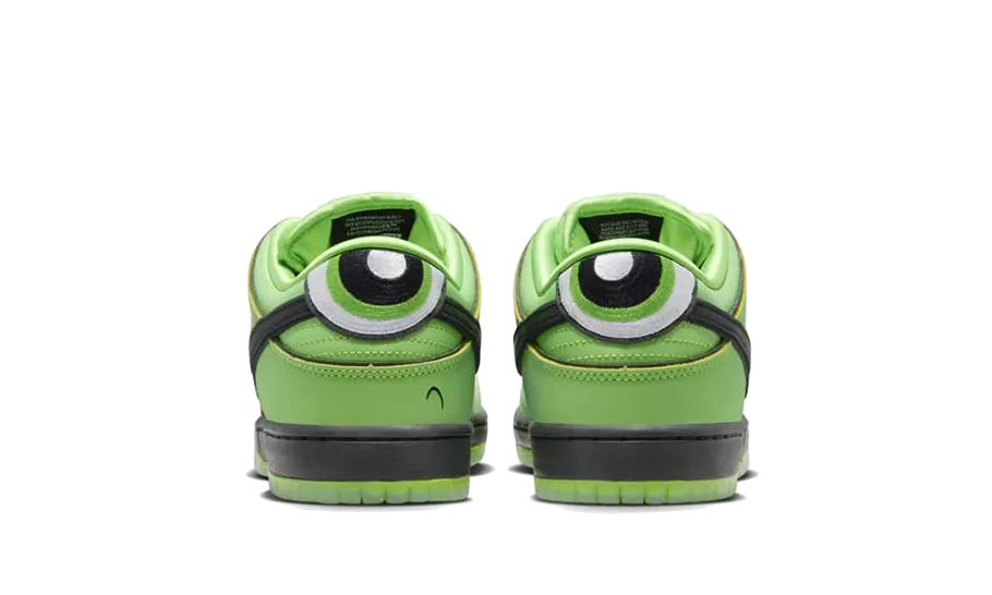 Ultra Cushioned Midsole Nike SB Dunk Low The Powerpuff Girls Buttercup