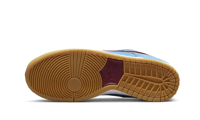 Nike SB Dunk Low Valour Blue Team Maroon Everyday Travel Sneaker Stores