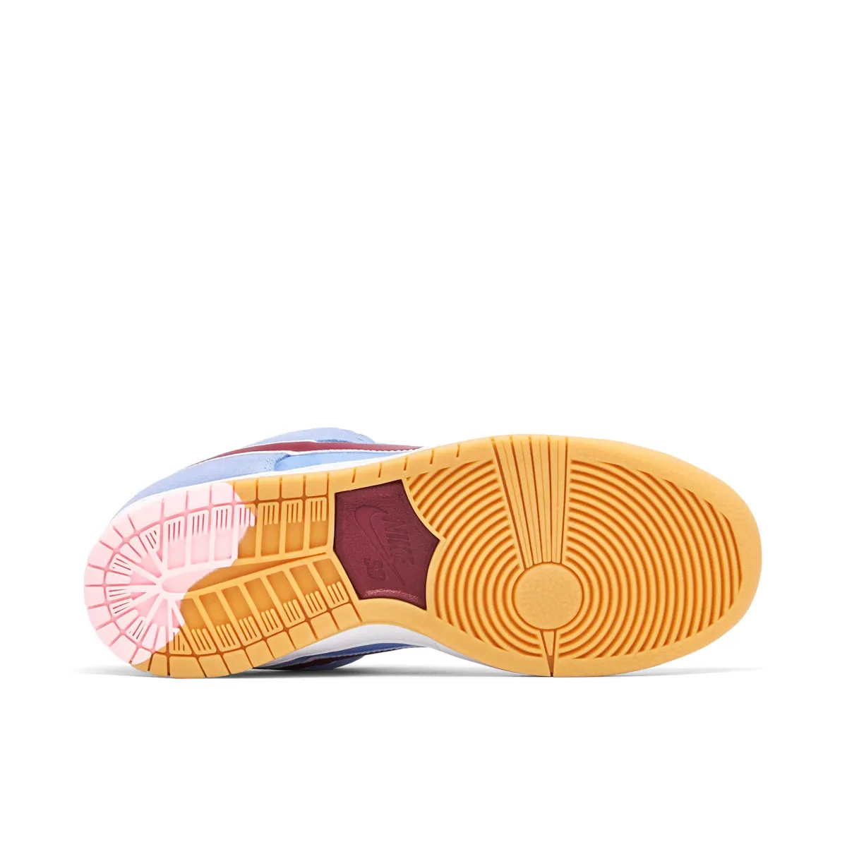 Nike SB Dunk Low Valour Blue Team Maroon indoor running shoes long - distance capable