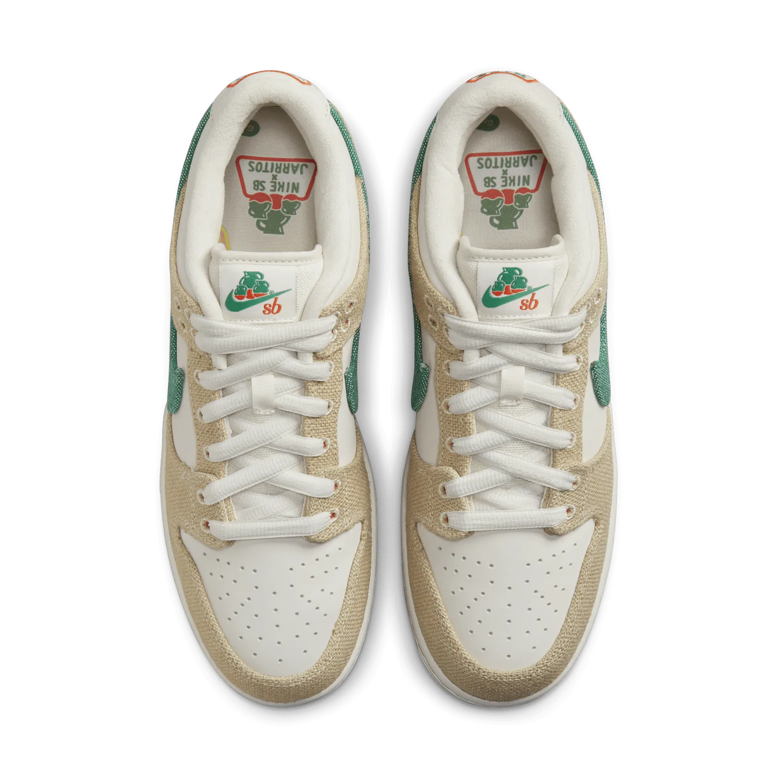Off-Road Ready neutral support Nike SB Dunk Low x Jarritos Phantom and Malachite