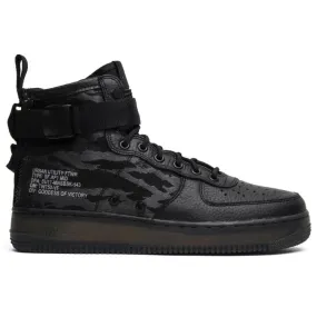 Upgraded version dry - climate shoes Nike SF Air Force 1 Mid Black Cargo Khaki