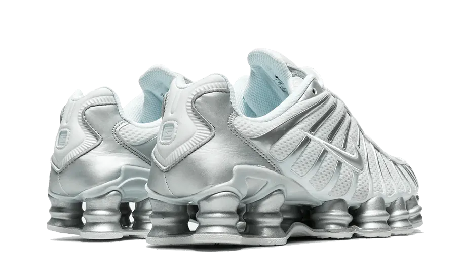 Padded Feel Nike Shox TL White Chrome