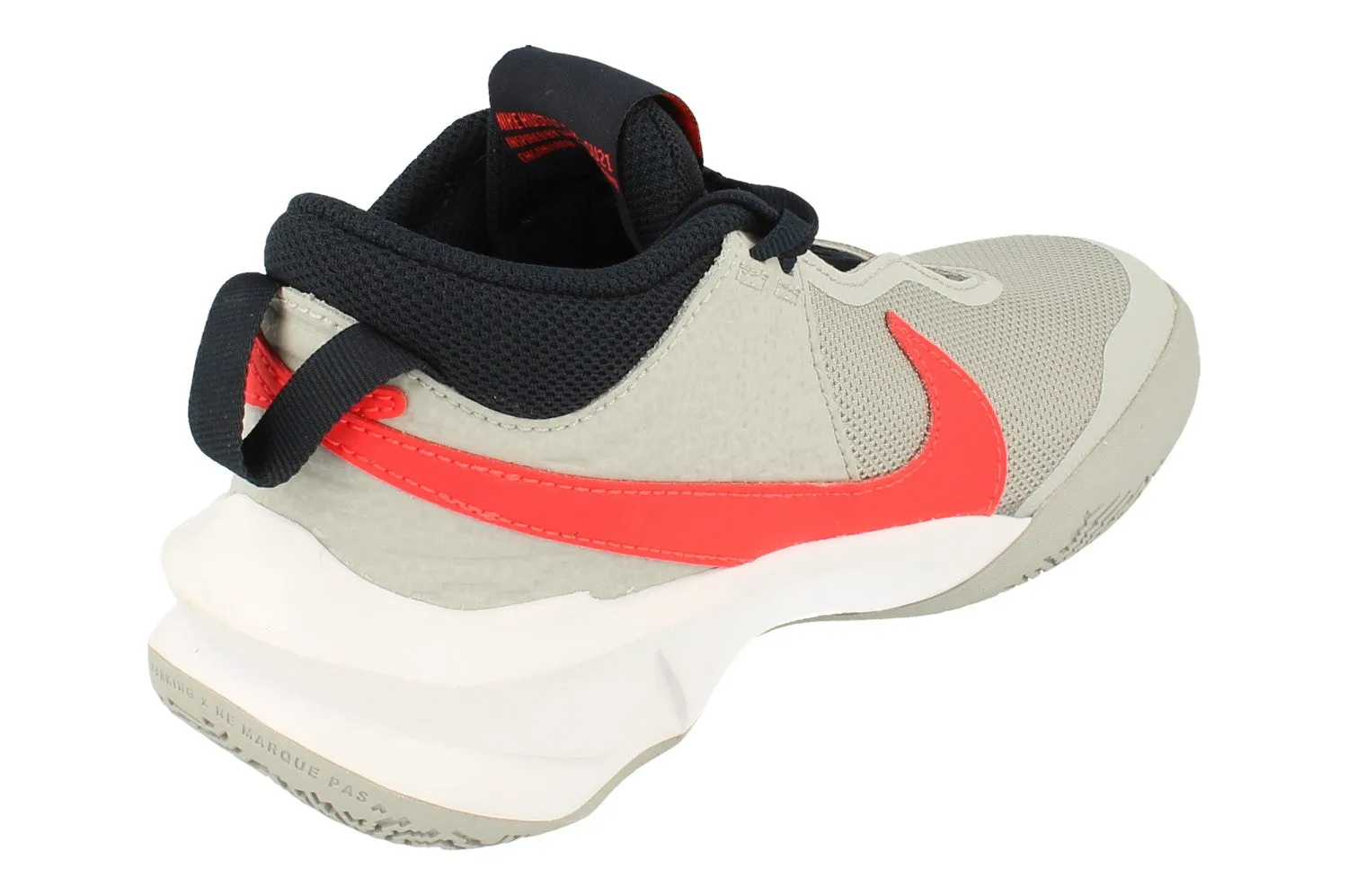 running in a triathlon Nike Team Hustle D 10 GS Trainers Cw6735 006