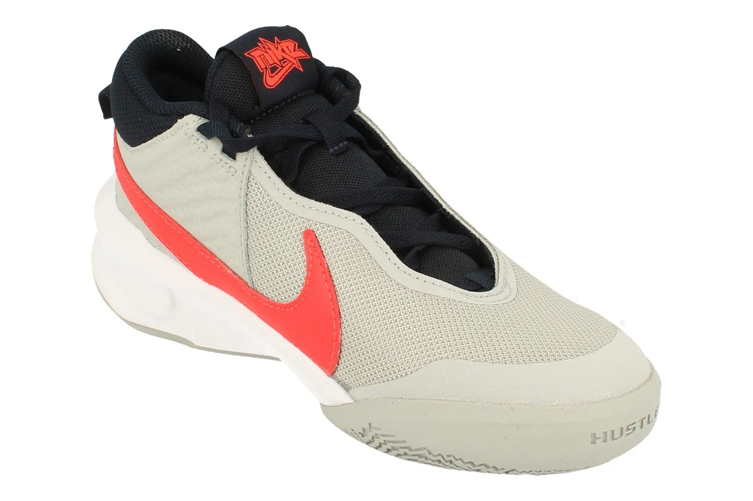 Nike Team Hustle D 10 GS Trainers Cw6735 006 running - safety