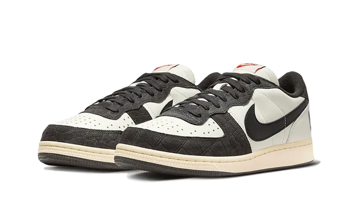 Ankle Support Structure Nike Terminator Low Croc Velvet Brown