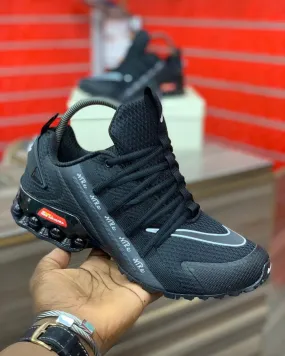 Nike Ultra Max Black/Red Durable Bottom