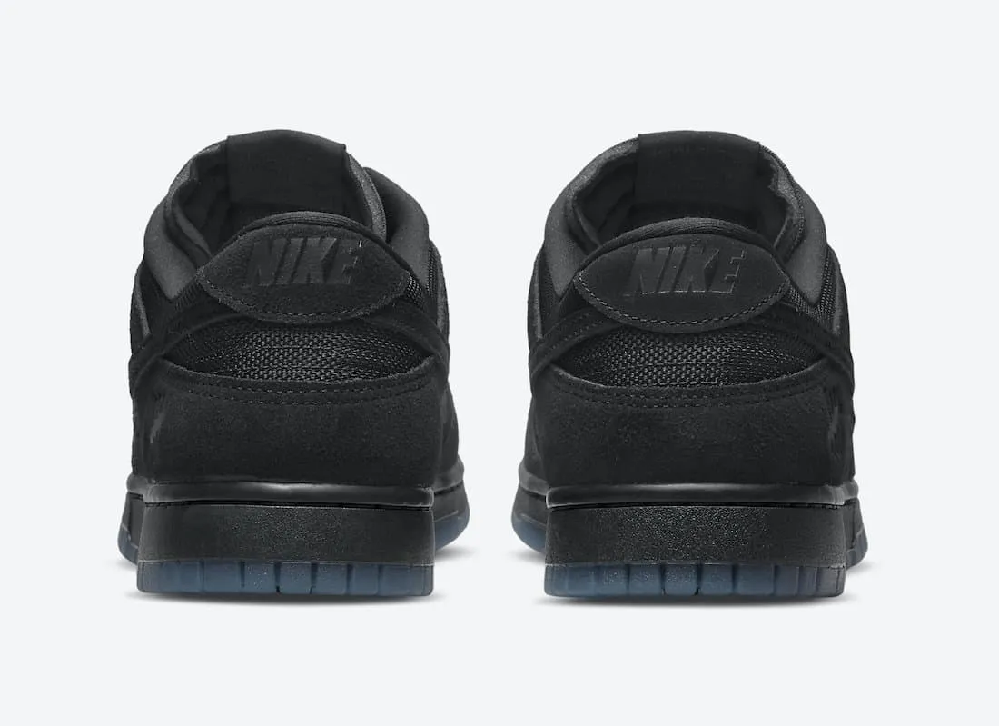 Nike Undefeated x Nike Dunk Low  5 on It  Black Durable durability Chic Wear