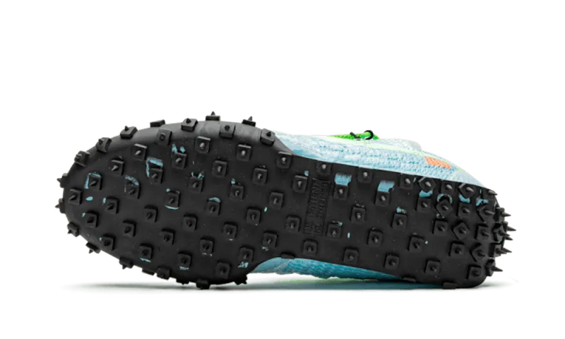 Nike Waffle Racer Off-White Vivid Sky Textured Insole Cushioned traction