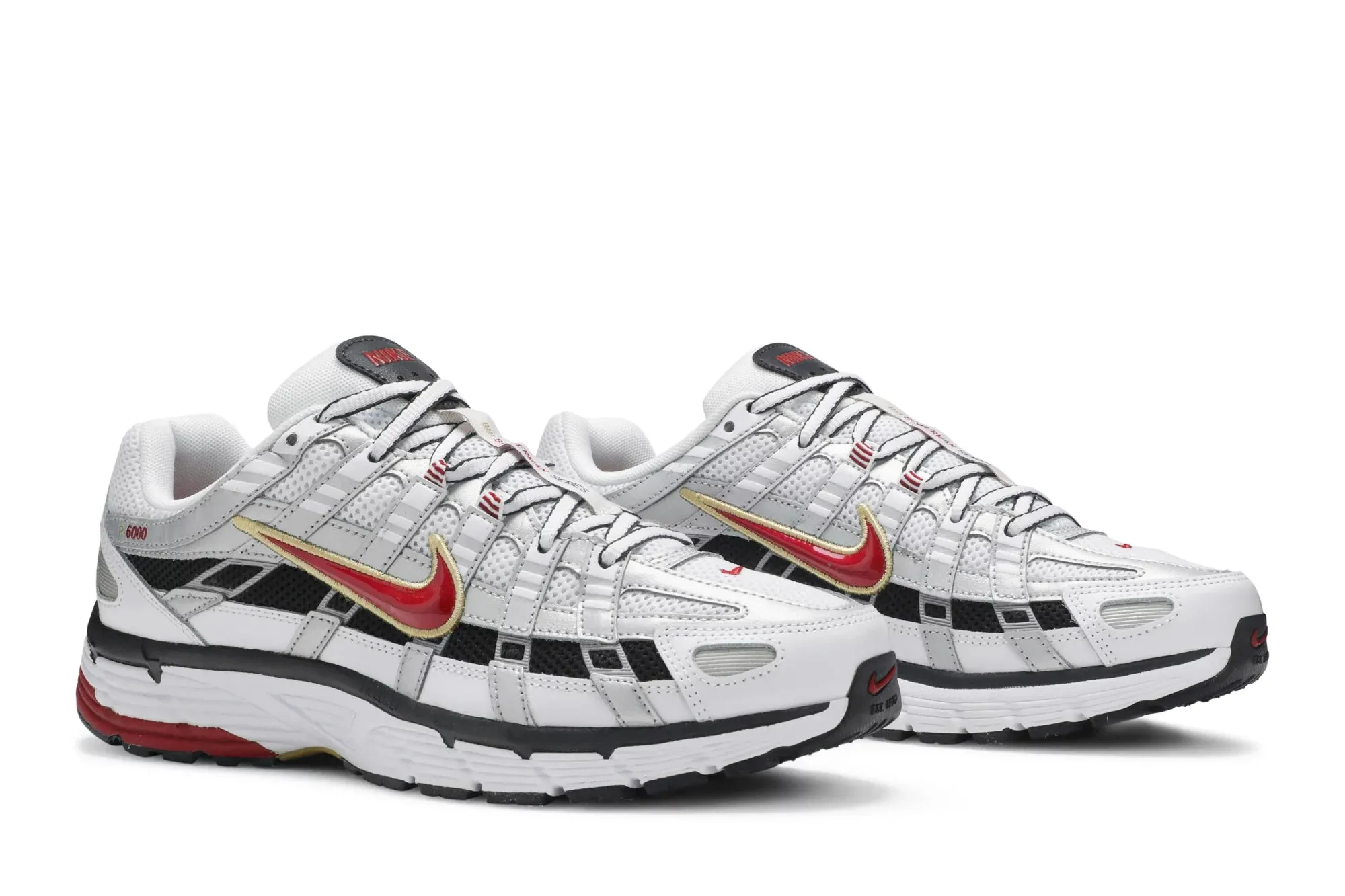 Nike Wmns P-6000 CNPT 'Metallic Silver Red' Everyday Ride