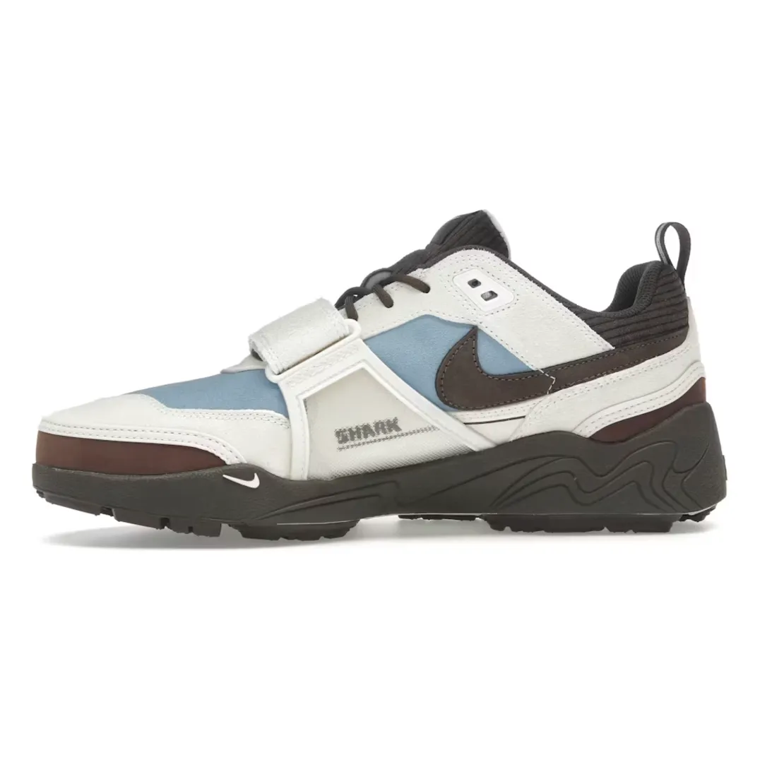 stable sole shoes Low Top Style Nike Zoom Field Jaxx Travis Scott Leche Blue