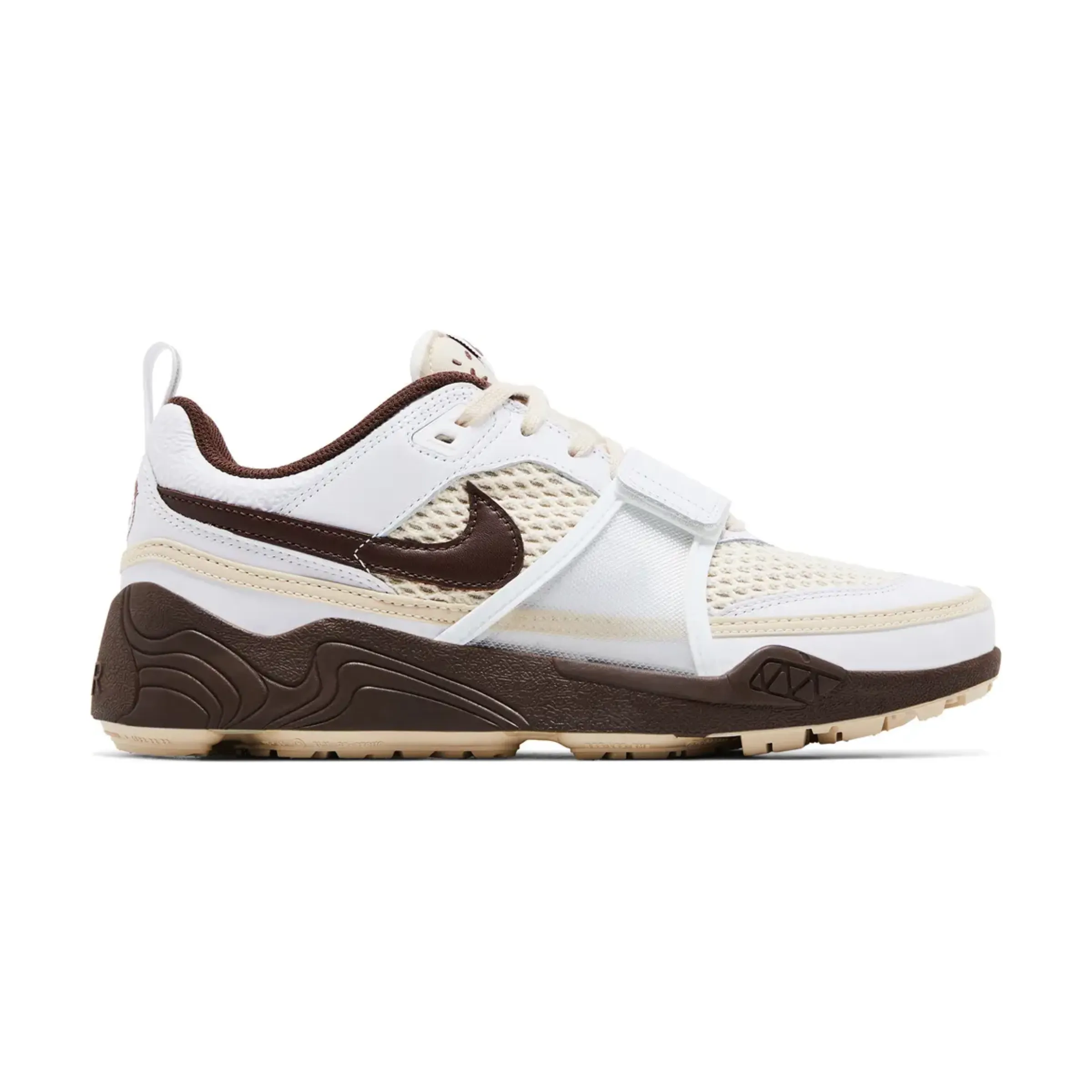 Nike Zoom Field Jaxx Travis Scott Light Chocolate Comfortable Toe appliqued - finish - design shoes