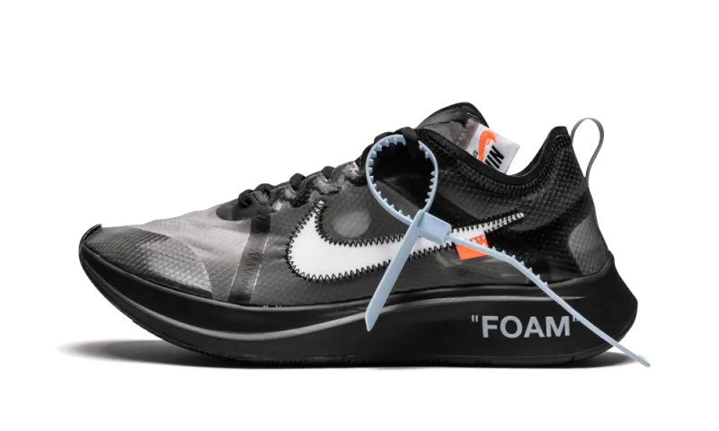 Urban Casual Trail Support Nike Zoom Fly Off-White Black Silver