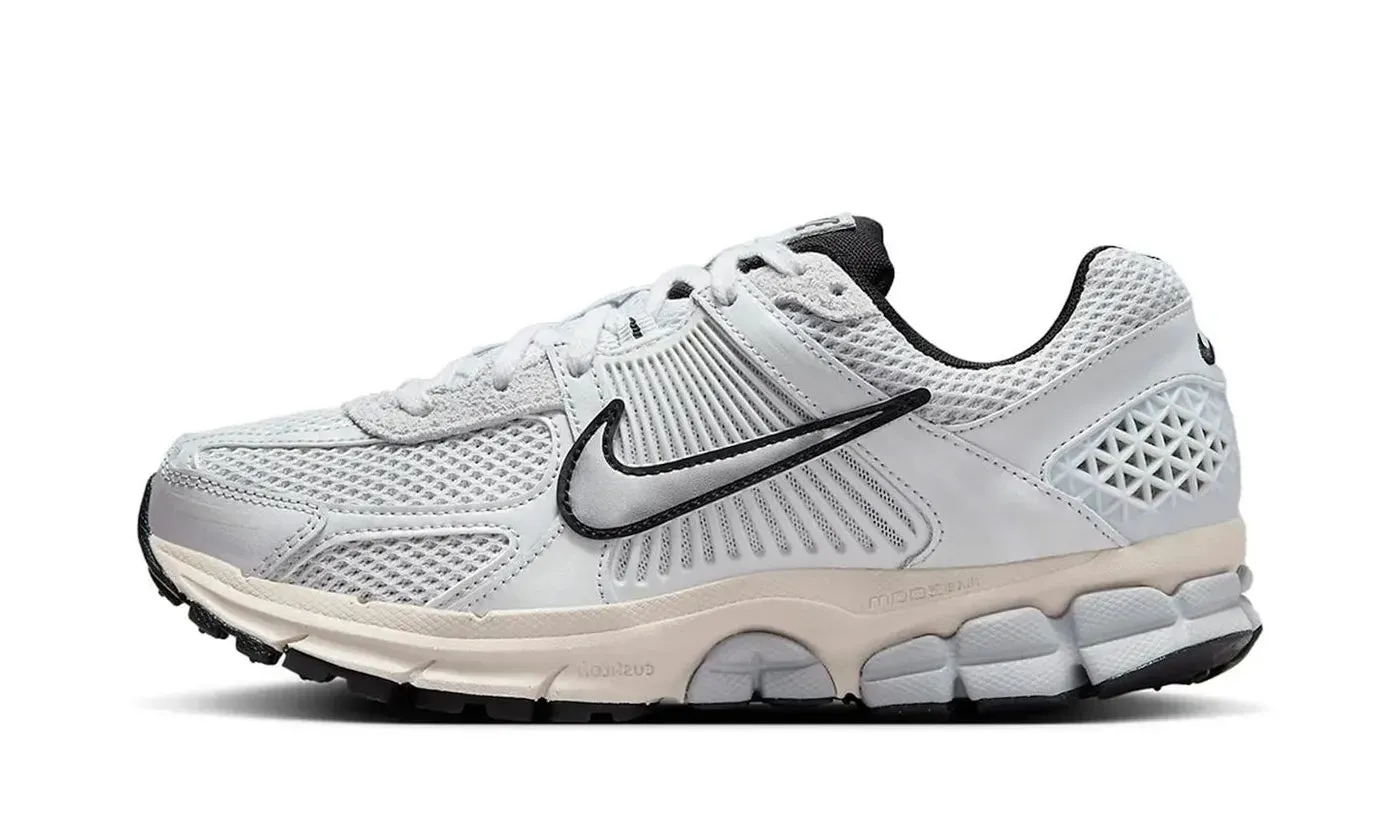 Reinforced Eyelet Durability Breathable mesh upper Nike Zoom Vomero 5 Pure Platinum