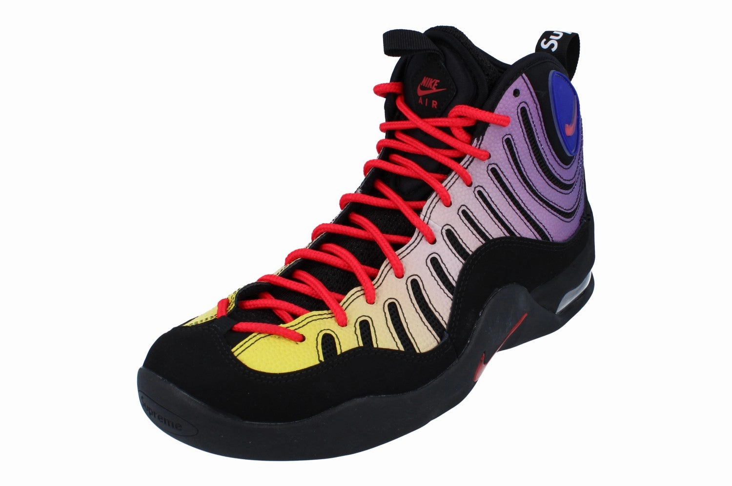Heat Dissipation Technology Supportive Heel Counter Nike Air Bakin SP Supreme Mens Trainers DX3292 001